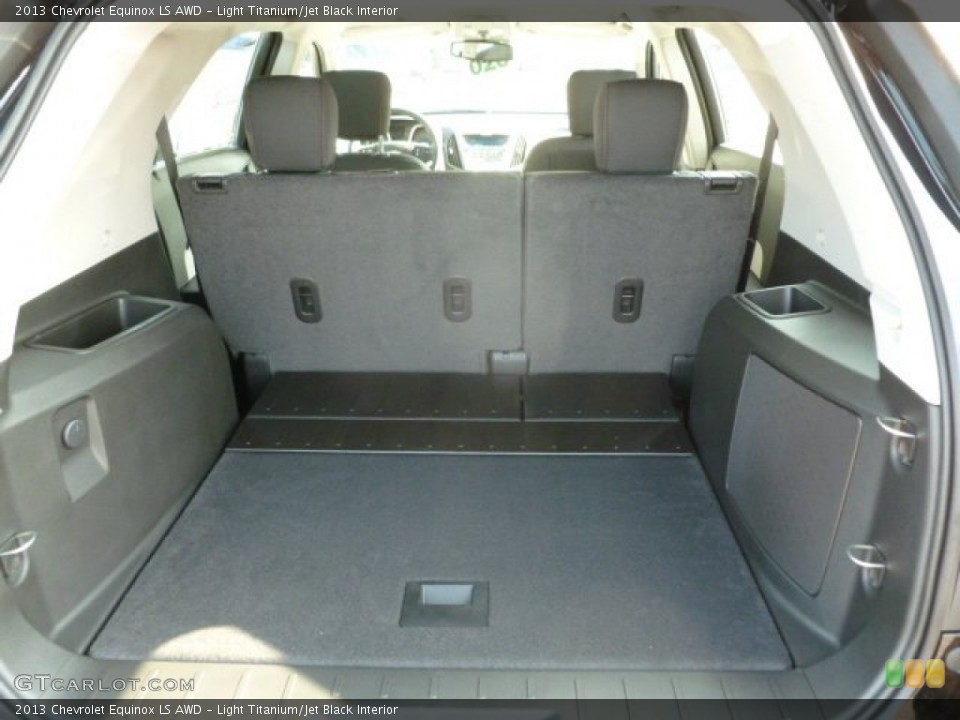 Light Titanium/Jet Black Interior Trunk for the 2013 Chevrolet Equinox LS AWD #68674315