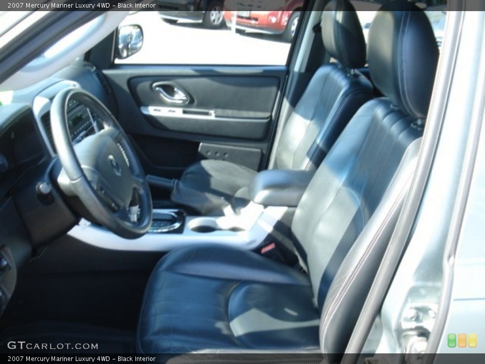 Black Interior Photo for the 2007 Mercury Mariner Luxury 4WD #68676073