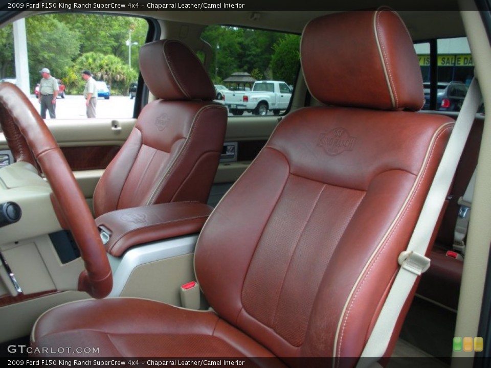 Chaparral Leather/Camel Interior Photo for the 2009 Ford F150 King Ranch SuperCrew 4x4 #68676634