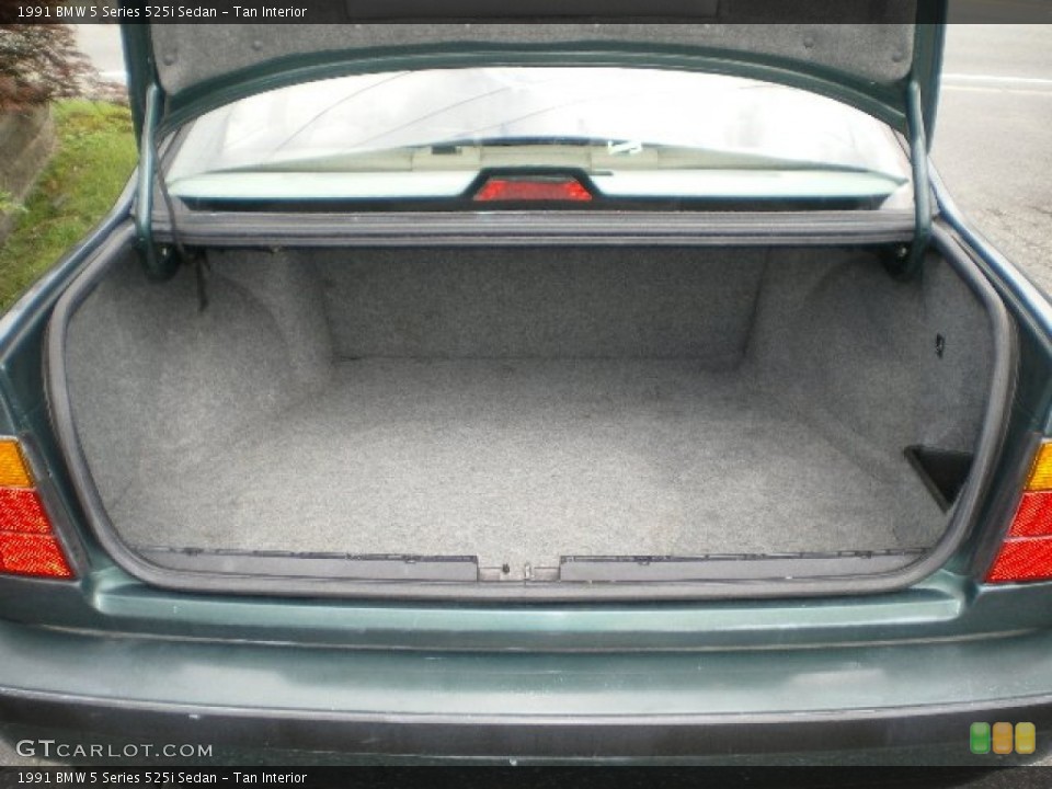 Tan Interior Trunk for the 1991 BMW 5 Series 525i Sedan #68676931