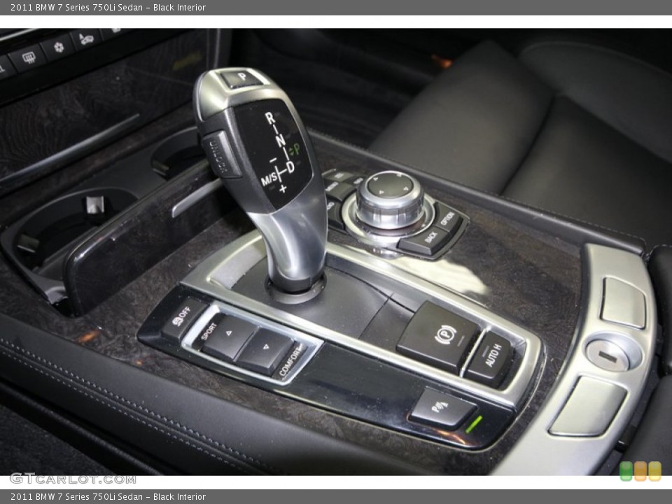 Black Interior Transmission for the 2011 BMW 7 Series 750Li Sedan #68679010