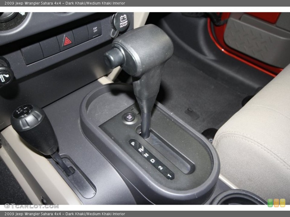 Dark Khaki/Medium Khaki Interior Transmission for the 2009 Jeep Wrangler Sahara 4x4 #68679901