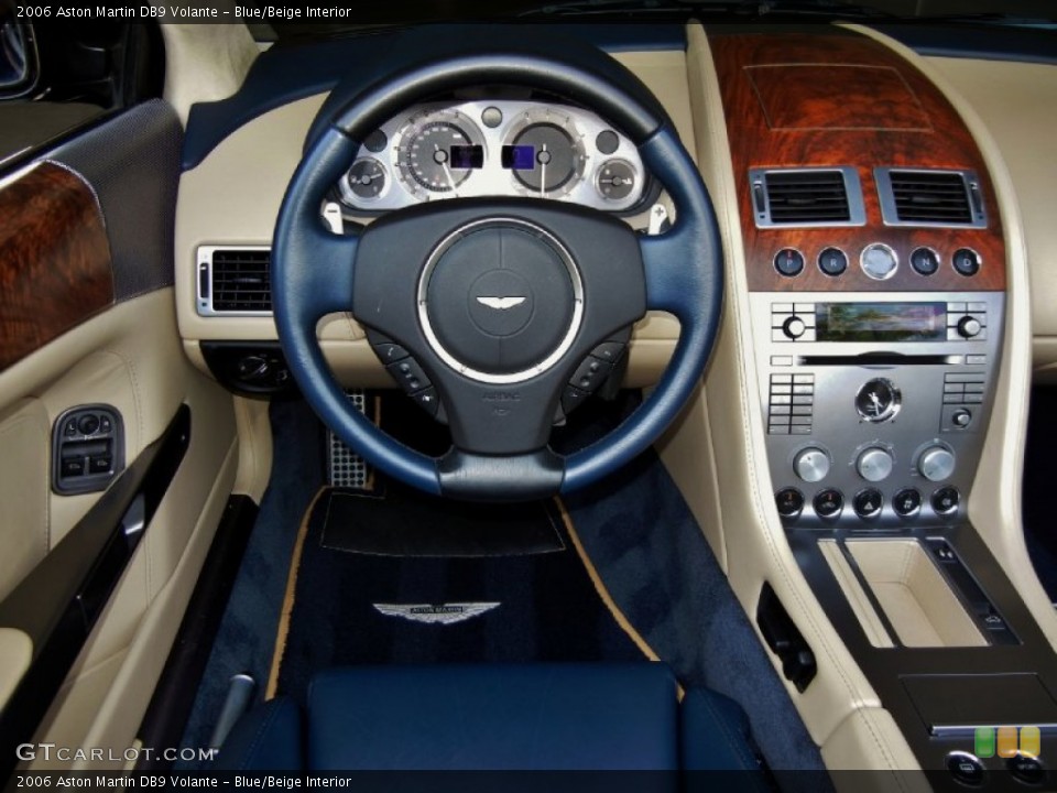 Blue/Beige Interior Dashboard for the 2006 Aston Martin DB9 Volante #68684296