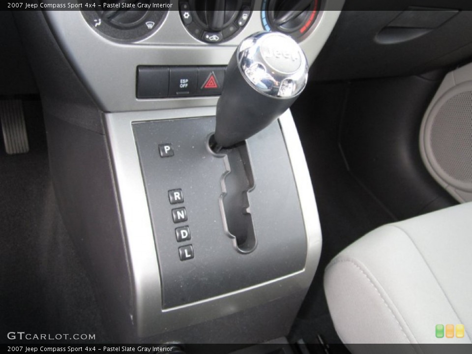 Pastel Slate Gray Interior Transmission for the 2007 Jeep Compass Sport 4x4 #68687023