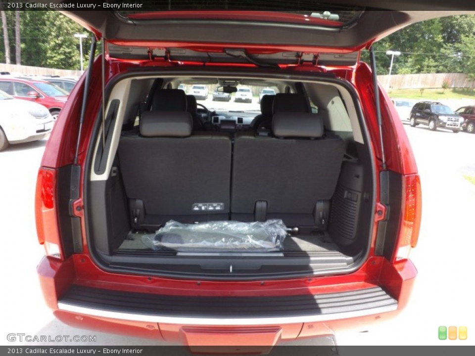 Ebony Interior Trunk for the 2013 Cadillac Escalade Luxury #68687056
