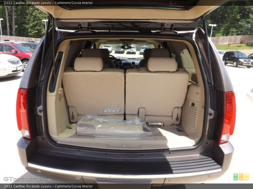 Cashmere/Cocoa Interior Trunk for the 2013 Cadillac Escalade Luxury #68687287