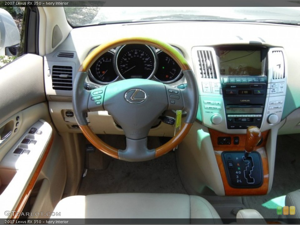 Ivory Interior Steering Wheel for the 2007 Lexus RX 350 #68687479