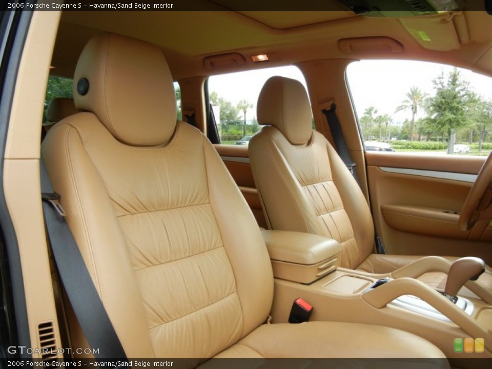 Havanna/Sand Beige Interior Front Seat for the 2006 Porsche Cayenne S #68687704