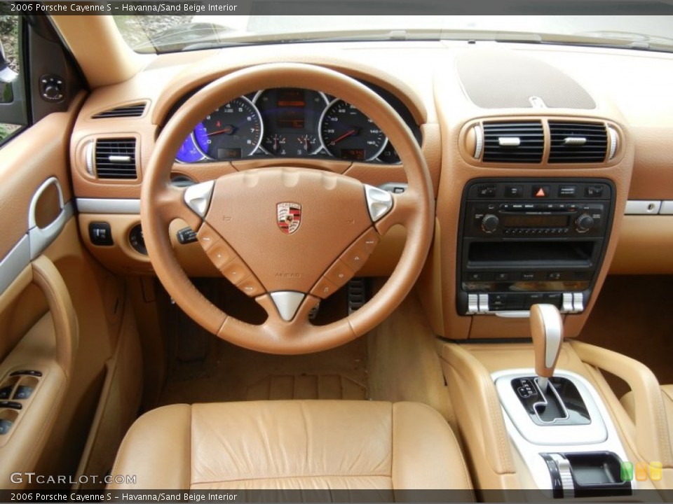 Havanna/Sand Beige Interior Dashboard for the 2006 Porsche Cayenne S #68687719