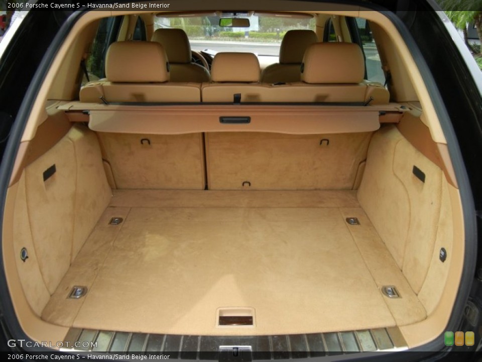 Havanna/Sand Beige Interior Trunk for the 2006 Porsche Cayenne S #68687773