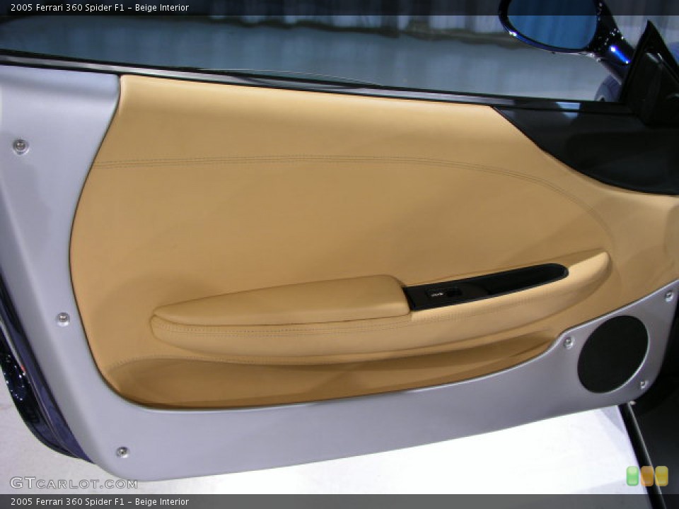 Beige Interior Door Panel for the 2005 Ferrari 360 Spider F1 #68688