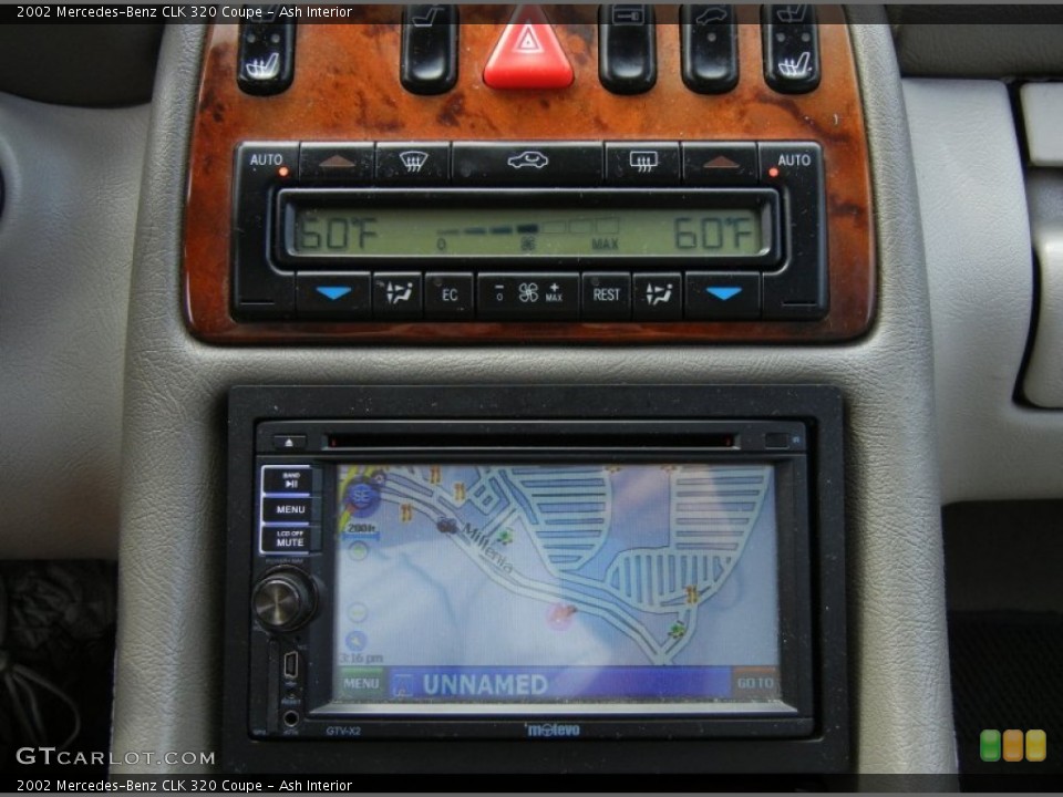 Ash Interior Navigation for the 2002 Mercedes-Benz CLK 320 Coupe #68688262