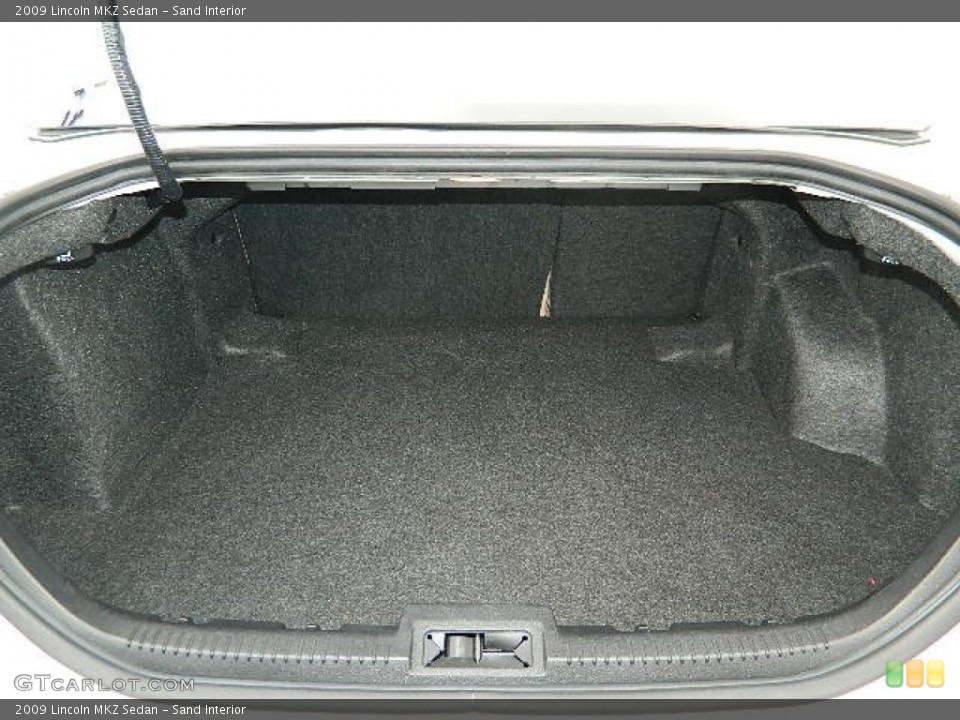 Sand Interior Trunk for the 2009 Lincoln MKZ Sedan #68690293