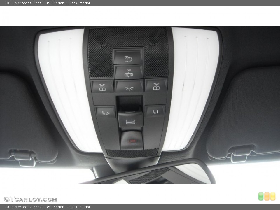 Black Interior Controls for the 2013 Mercedes-Benz E 350 Sedan #68691316