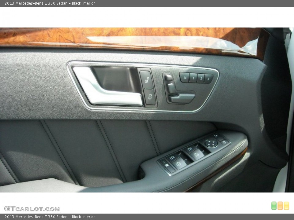 Black Interior Controls for the 2013 Mercedes-Benz E 350 Sedan #68691325