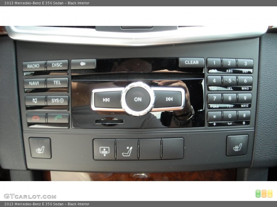 Black Interior Controls for the 2013 Mercedes-Benz E 350 Sedan #68691382
