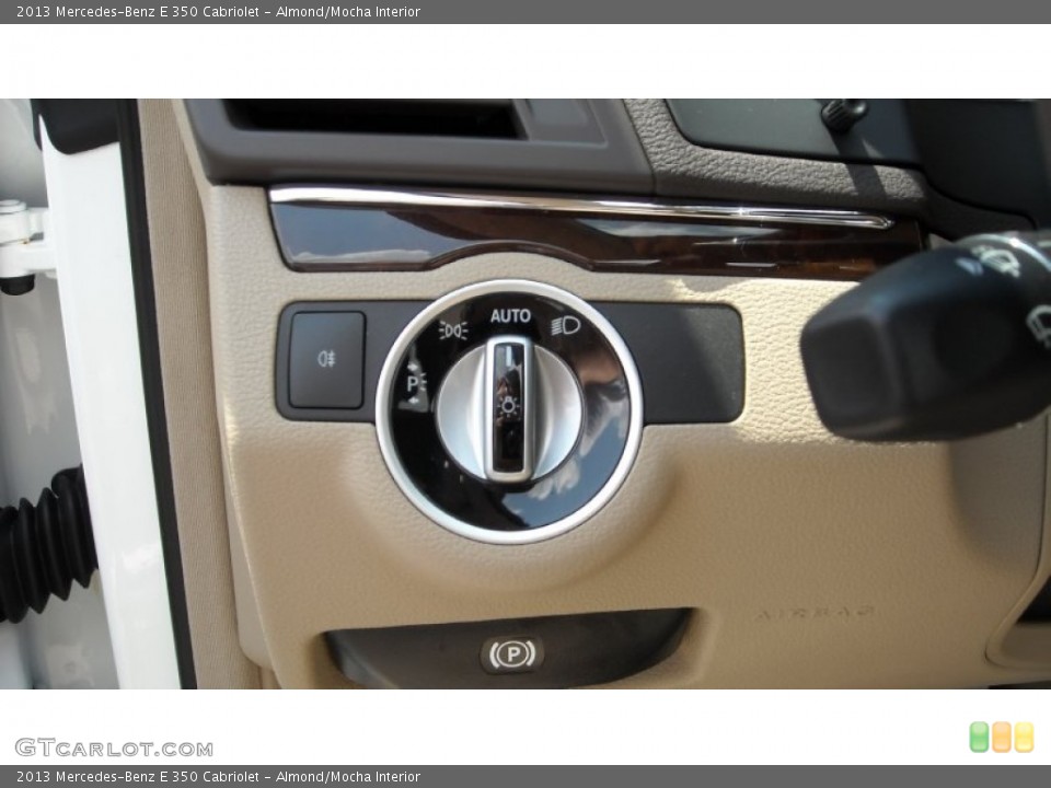 Almond/Mocha Interior Controls for the 2013 Mercedes-Benz E 350 Cabriolet #68691568