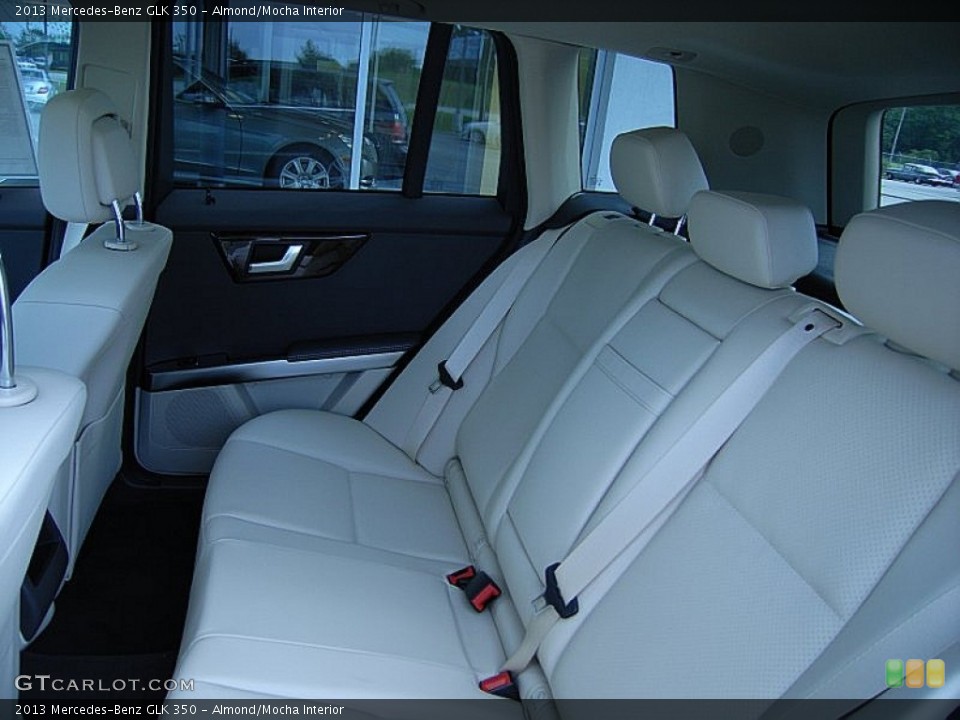 Almond/Mocha Interior Rear Seat for the 2013 Mercedes-Benz GLK 350 #68691622