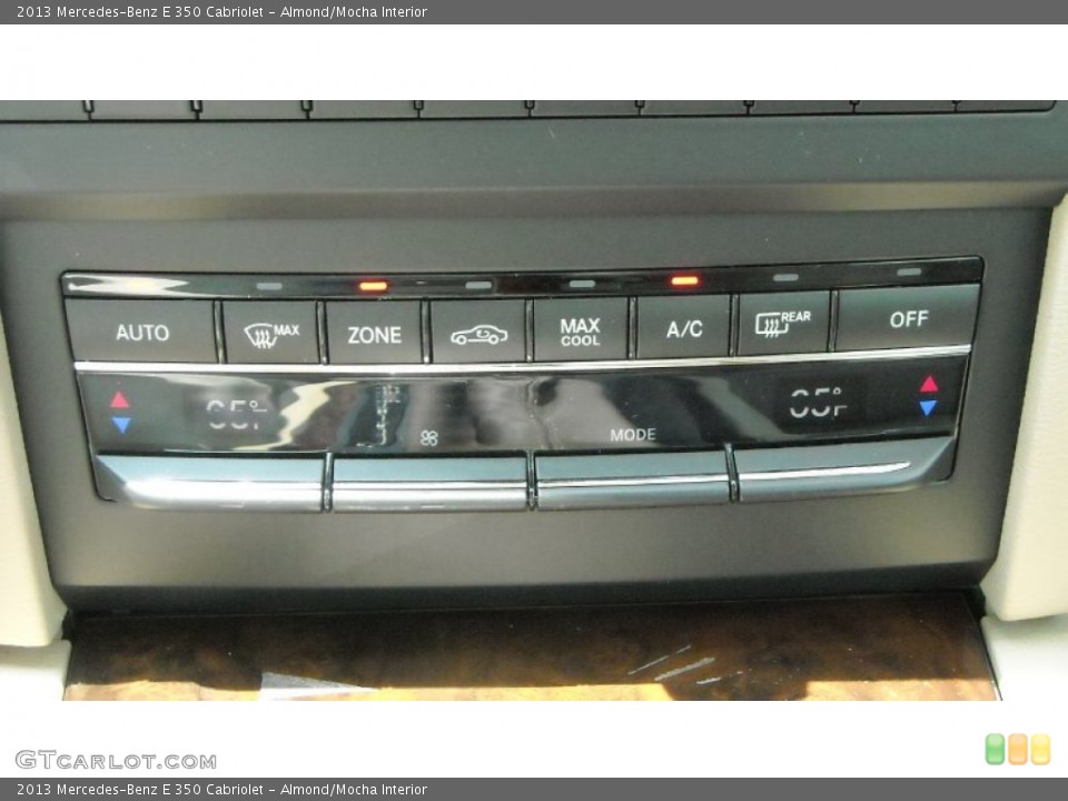 Almond/Mocha Interior Controls for the 2013 Mercedes-Benz E 350 Cabriolet #68691637
