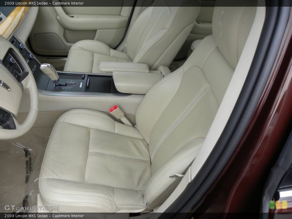 Cashmere Interior Front Seat for the 2009 Lincoln MKS Sedan #68692588
