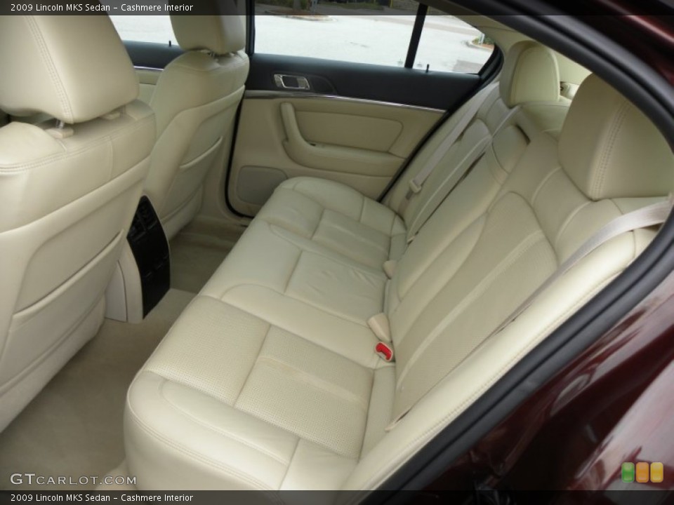 Cashmere Interior Rear Seat for the 2009 Lincoln MKS Sedan #68692606