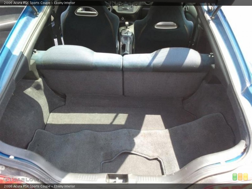 Ebony Interior Trunk for the 2006 Acura RSX Sports Coupe #68693707