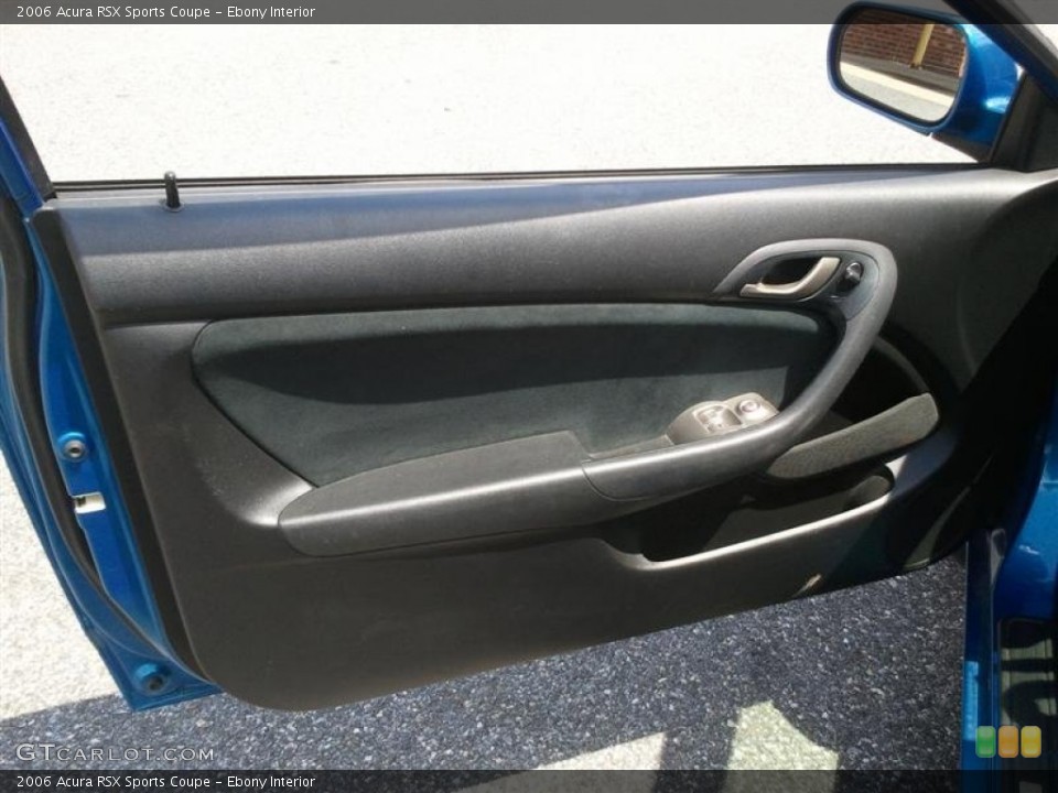 Ebony Interior Door Panel for the 2006 Acura RSX Sports Coupe #68693725