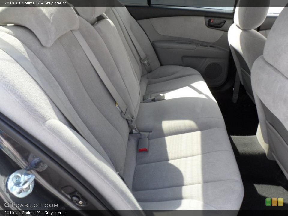 Gray Interior Rear Seat for the 2010 Kia Optima LX #68694988