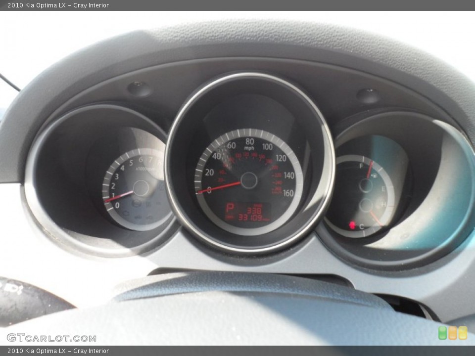 Gray Interior Gauges for the 2010 Kia Optima LX #68695117
