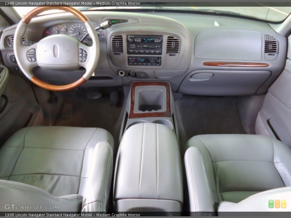 Medium Graphite Interior Photo for the 1998 Lincoln Navigator  #68700772