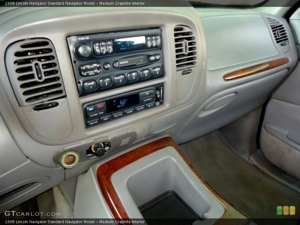 Medium Graphite Interior Dashboard for the 1998 Lincoln Navigator  #68700989