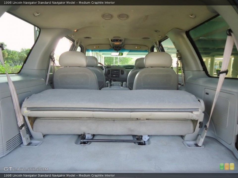 Medium Graphite Interior Trunk for the 1998 Lincoln Navigator  #68701075