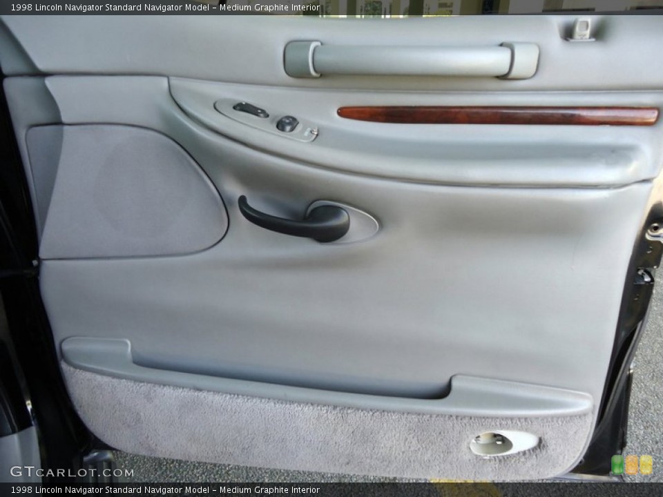 Medium Graphite Interior Door Panel for the 1998 Lincoln Navigator  #68701111