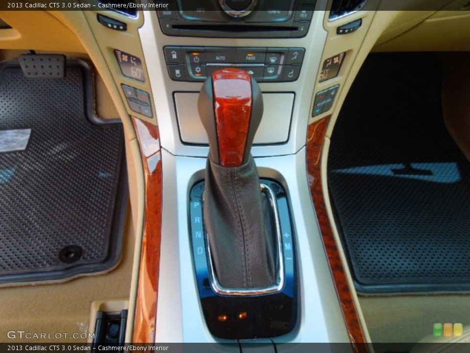 Cashmere/Ebony Interior Transmission for the 2013 Cadillac CTS 3.0 Sedan #68702611