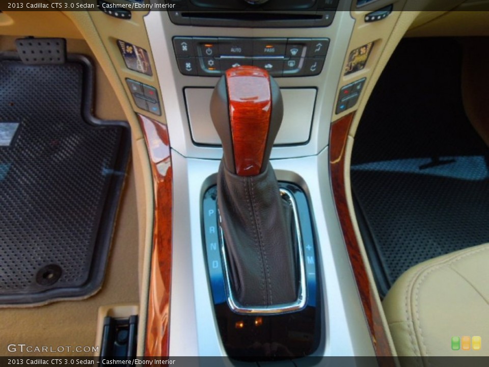 Cashmere/Ebony Interior Transmission for the 2013 Cadillac CTS 3.0 Sedan #68702764