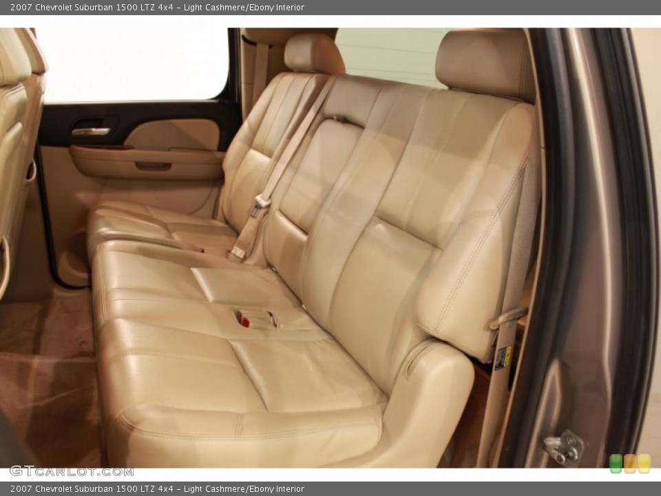 Light Cashmere/Ebony Interior Rear Seat for the 2007 Chevrolet Suburban 1500 LTZ 4x4 #68704210