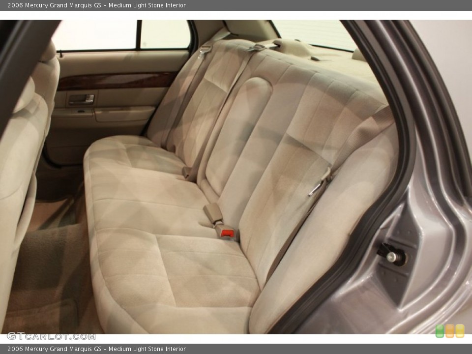 Medium Light Stone Interior Rear Seat for the 2006 Mercury Grand Marquis GS #68704591