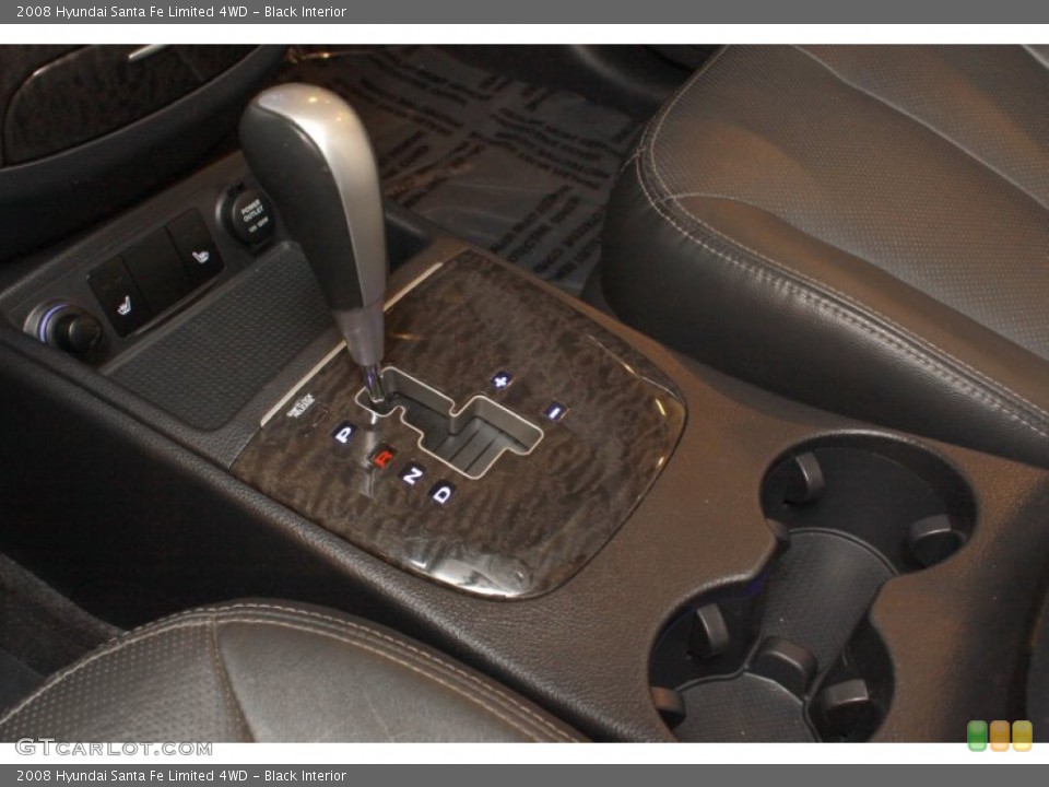 Black Interior Transmission for the 2008 Hyundai Santa Fe Limited 4WD #68704723