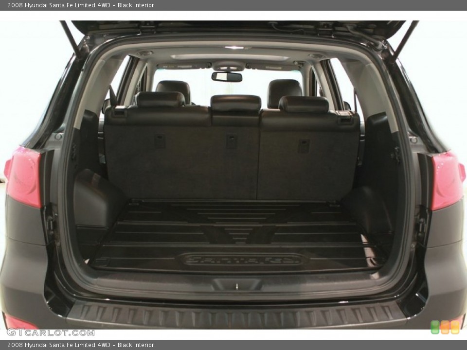 Black Interior Trunk for the 2008 Hyundai Santa Fe Limited 4WD #68704771