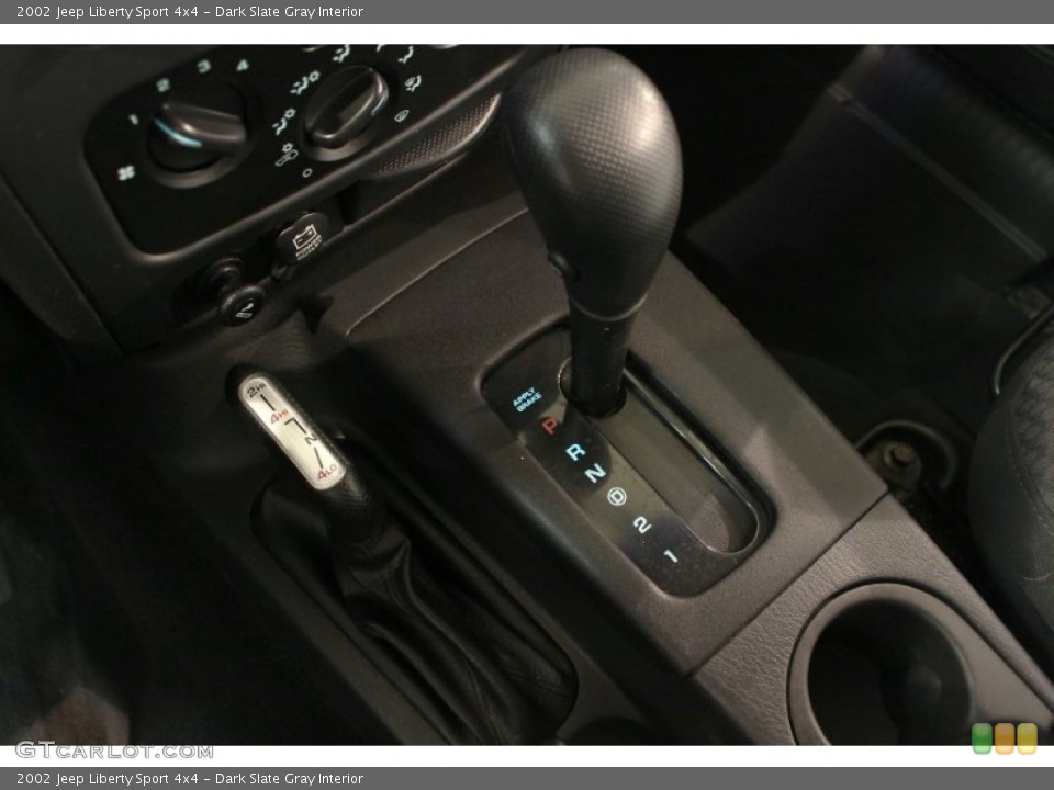 Dark Slate Gray Interior Transmission for the 2002 Jeep Liberty Sport 4x4 #68705602