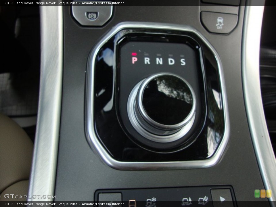 Almond/Espresso Interior Transmission for the 2012 Land Rover Range Rover Evoque Pure #68705905