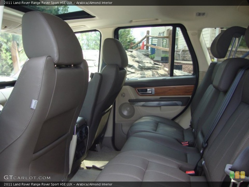 Arabica/Almond Interior Rear Seat for the 2011 Land Rover Range Rover Sport HSE LUX #68706262
