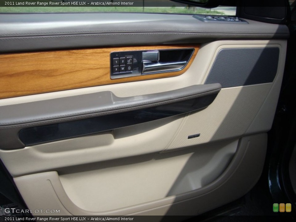 Arabica/Almond Interior Door Panel for the 2011 Land Rover Range Rover Sport HSE LUX #68706274