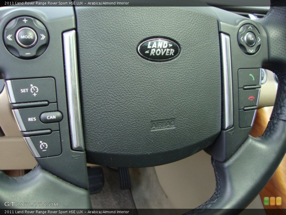 Arabica/Almond Interior Controls for the 2011 Land Rover Range Rover Sport HSE LUX #68706286