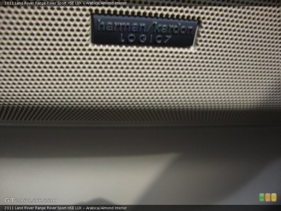 Arabica/Almond Interior Audio System for the 2011 Land Rover Range Rover Sport HSE LUX #68706298