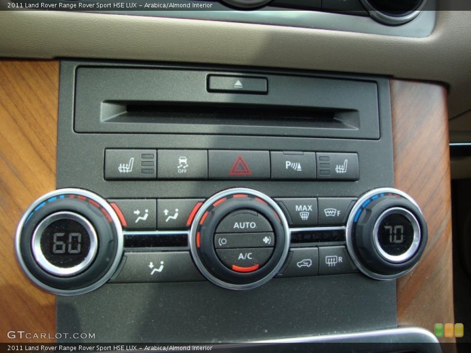 Arabica/Almond Interior Controls for the 2011 Land Rover Range Rover Sport HSE LUX #68706346