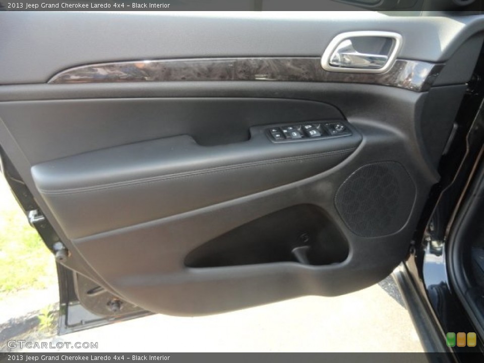 Black Interior Door Panel for the 2013 Jeep Grand Cherokee Laredo 4x4 #68708239