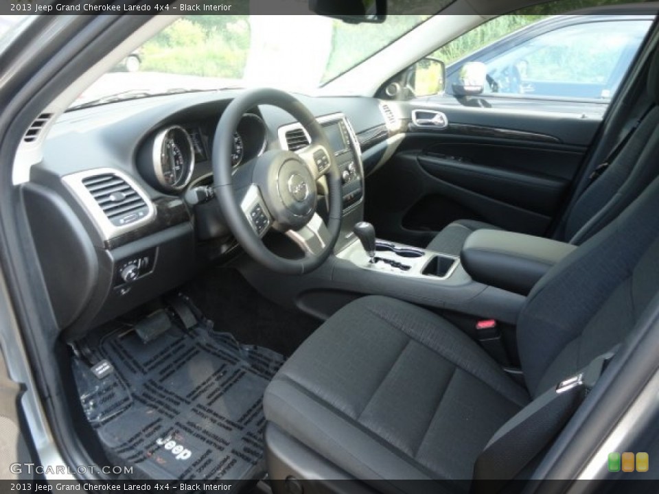 Black Interior Prime Interior for the 2013 Jeep Grand Cherokee Laredo 4x4 #68708470