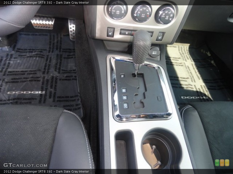 Dark Slate Gray Interior Transmission for the 2012 Dodge Challenger SRT8 392 #68709830