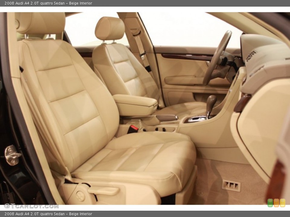 Beige Interior Front Seat for the 2008 Audi A4 2.0T quattro Sedan #68711455